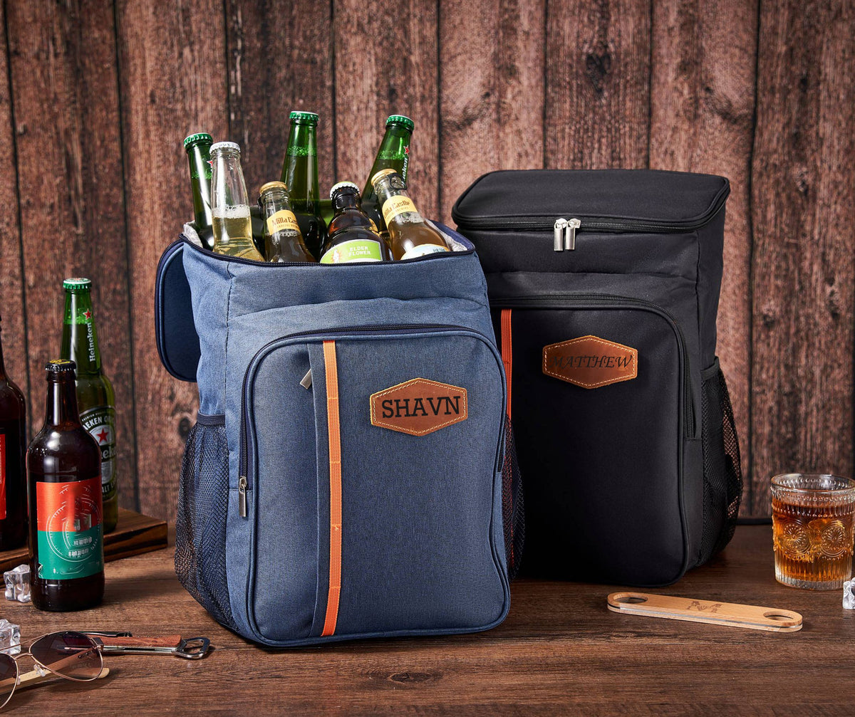 Personalized Groomsmen Cooler Backpack, Groomsmen Gift, Custom Lunch Cooler Backpack, Golf Beer Cooler